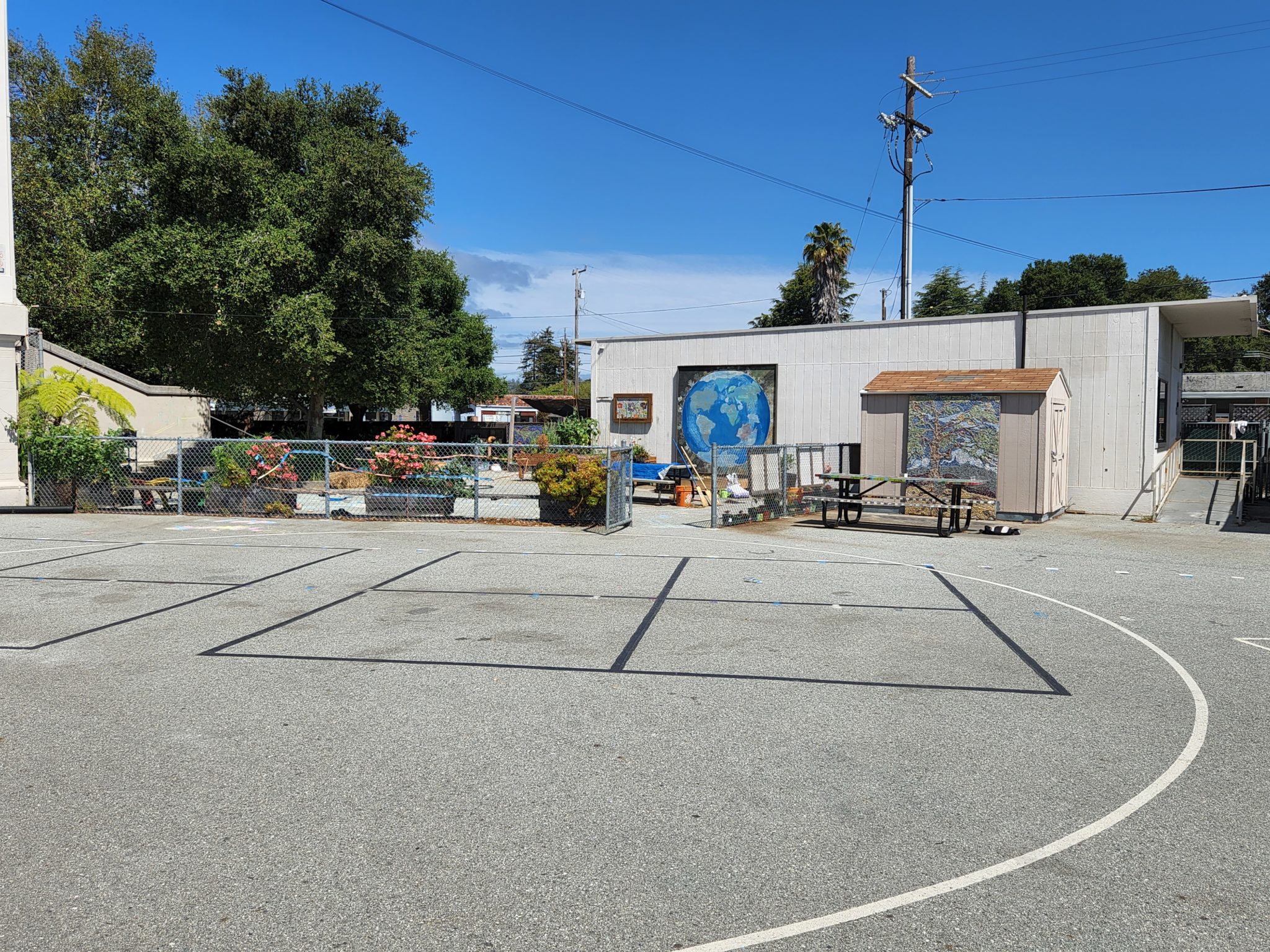 Playground Restriping Santa Cruz City Schools